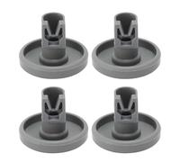WGFOIP Dishwasher Wheels Replacement Kit Durable PP Plastic 4 Pcs for AEG Favorit Privileg Zanussi 40x30mm