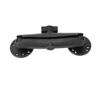 WGFOIP Double Ball Mount with 2 AMPS Round Plates Aluminum Alloy Fish Finder Mount 17 Cm Double Socket Arm for Marine Electronics
