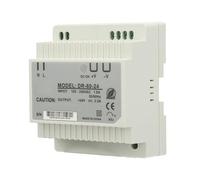 WGFOIP DR-60-24 DIN Rail Switching Power Supply, Single-phase Hollow Design with Auto Cooling and Overload Protection, for Lighting Equipment and Industrial Control