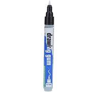 WGFOIP Drawing Gum, Refillable Marker Pen Art Liquid Masking Pen with Precision Tip for Watercolor Ink and Gouache