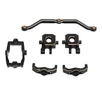 WGFOIP Durable RC Steering Knuckle Set Brass Made for 1/18 TRX4M Stylish Appearance and High Strength