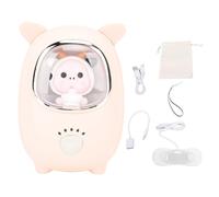 WGFOIP Electric Hand Warmer Power Bank Fast Heating Portable Cute Pet Rechargeable Hand Warmer with Night Light for Outdoor, 6800MAH Rechargeable, Night Light (Piggy Type)