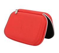 WGFOIP Emergency EVA Hard Shell Case Portable Empty Bag for Outdoor First Aid, Large Capacity Emergency Bag for Health Care, Red 7.7" X 4." X 2.0"