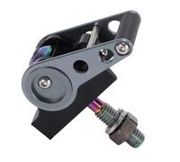 WGFOIP Folding Bike Arrow Storage Case C Buckle Lightweight Durable Hinge Clamp for Commuters Outdoor Sports Aluminum Alloy 1 Piece (Ti Color)