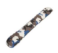 WGFOIP Golf Alignment Stick Cover, Alignment Stick Protector, PU Fabric Thickened Plush Spider Camo Pattern for Training Aid (Blue)
