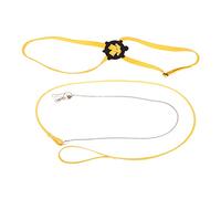 WGFOIP Harness Leash Adjustable Soft Reptile Strap Set for Outdoor Adventures, Made of Polyester and Velvet, 1 X Traction Rope 1 X Traction Collar (Small Size)