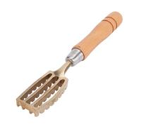WGFOIP High Efficiency Fish Descaler with Ergonomic Wood Handle for Quick and Easy Fish Scaling