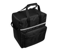 WGFOIP Ice Cream Maker Carrying Case Large Capacity Water Proof for Outdoor Activities Oxford Cloth 48x17x43cm (Black)