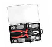 WGFOIP Interchangeable 5 in 1 Pliers Set Efficiently Cut Strips Crimps Wires for Cable Enthusiasts Carbon Steel US 8 Inch