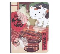 WGFOIP Japanese Cartoon Notebook, Beautiful Hand Painting Cover with Fine Smooth Writing Paper, for Writing Journal Diary (Cuisine)