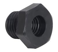 WGFOIP Lathe Spindle Adapter High Performance Woodworking Turning Tool Headstock Spindle Reducer Sleeve for Various Lathes 25mm Male Thread 18mm Female Thread Black, Suitable for Turning, Grinding,