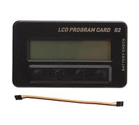 WGFOIP Multifunctional LCD Program Card ESC Programming Card for RC Model with Real Time Data Display