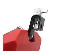 WGFOIP Plastic Cowbell Kit with Arrow Storage Case Mount for Percussion Enthusiasts Lightweight Durable Design (Red)