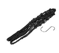 WGFOIP Poultry Feeding Net Bag Durable Nylon Hanging Feeder for Chickens and Poultry 1 Piece Yellow Hook (Black)