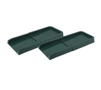 WGFOIP Rain Gutter Downspout Extension Weatherproof with Practical Design for Effective Rainwater Management for Garden Outdoor 60x25.5x5.3cm (Green)