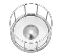 WGFOIP Rust Resistant Reptile Feeding Bowl Easy Clean Tortoise Dish for Zoo Garden 1 Unit (Medium)