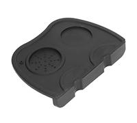 WGFOIP Silicone Double Hole Coffee Distributor Mat Stable Holder for Drink Making At Home or Office