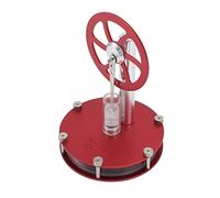 WGFOIP Stirling Engine Model Elegant Low Temperature Differential Education Toy for Kids Science Projects Aluminum 13 X 9cm