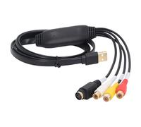 WGFOIP Video Capture Card USB to Efficient Converter Adapter for Recording on PC - Durable Plastic, Easy Setup