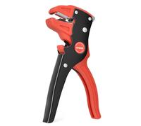 WGGE Automatic Wire Stripper and Cutter, 2 IN 1 Wire Stripper Tool, Adjustable 10-24 AWG Electrical Cable Wire Stripping Tool for Electronic and Automotive Repair, Eagle Nose Pliers (7-Inch)