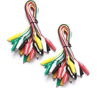 WGGE - WG-026 - Test Leads and Alligator Clips Set 10 pcs 5 Colors 50cm