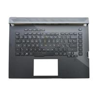 WGGYGMD IT FR RGB Pre-key backlight laptop keyboard Topcase Palmrest For for G531GW Laptop C Shell 90NR01N1-R31UA0 Easy to replace(IT Italian)