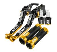 WGHPOSQTJ Hand Brake Clutch Levers for VFR800X for Crossrunner VFR 800 VFR800 X 2015 2016 2017 2018 2019 Motorcycle Brake Clutch Levers 22MM Handlebar Grips Ends