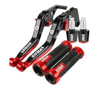 WGHPOSQTJ Hand Brake Clutch Levers for VFR800X for Crossrunner VFR 800 VFR800 X 2015 2016 2017 2018 2019 Motorcycle Brake Clutch Levers 22MM Handlebar Grips Ends