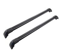 WGNGVFEN 2 Pcs Car Roof Rack for Xpeng G6 2025, Aluminum Cross Bars Roof Railing Carrier Retractable Adjustable Heavy Duty Exterior Accessories,B/Black