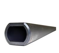 WGOHUI 18" Length 3/4" Double D Inside 1" Outside Hollow Steering Tube Fully Machined DD Style Shaft