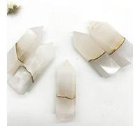 WGPHDW Crystal Healing Meditation Decoration Natural Mangano Calcite Light Pink Calcite Healing Point Wand Decoration Polished Stones Crystals and Stones Healing Home Decoration (Size : 70-80mm)