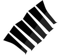 WGQRWX 6PCS Polished Pillar Posts, for Mitsubishi, for Outlander 2013 2014 2015 2016 2017 2018 2019 2020, BC Column Sticker Car Window Pillar Cover