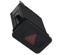 WGQRWX Emergency Hazard Flasher Warning Light Switch Button, for VW, for Golf MK4, for Bora, for Jetta, 1J0953235C 1998-2006 Emergency Stop Switch