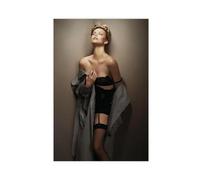 WGRWA Charlize Theron Poster Art Canvas Poster Bedroom Decor Sports Landscape Office Room Decor Gift Unframe-style 08x12inch(20x30cm)