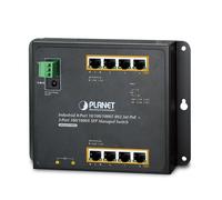 WGS-4215-8P2S Industrial 8-Port 10/100/1000T 802.3at PoE + 2-Port 100/1000X SFP Wall-Mount Managed Switch (-40~75C)