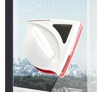 WGUST Magnetic Window Cleaner for 15-24mm Double Layer Windows, Enhanced Powerful Magnets, Double-Sided, Anti Drop, Scratch Free, Water Storage
