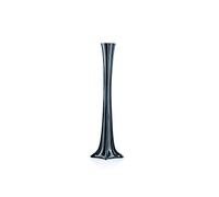 WGV Eiffel Tower Vase, Open 1", Height 16", (Multiple Sizes Choices) Black Glass Floral Container with Sturdy Base, Flower Centerpiece for Wedding Event Home Decor, Arts Crafts, 1 Piece