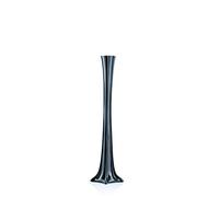 WGV Eiffel Tower Vase, Open 1", Height 20", (Multiple Sizes Choices) Black Glass Floral Container with Sturdy Base, Flower Centerpiece for Wedding Event Home Decor, Arts Crafts, 1 Piece