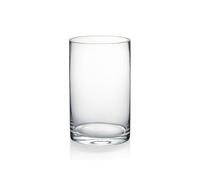 WGVI Quality Thick Clear Cylinder Glass Vase, 3" W x 5" H, Floral Container, Glass Candle Holder, Flower Vases, Wedding Centerpiece, Planter Terrarium, Table Top Home Décor Accent, 1 Piece