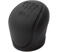 WGZNYN Car Silicone Gear Shift Knob Cover For Ford Fiesta/Focus/EcoSport/Puma/Kuga/Expedition (Nur Island), 6-Speed Gear Shift Grip Handle Protective Covers Interior Accessories,Black