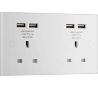 Wh Sq 13A Sp 2G Unsw Skt+ 4Xusb (4.2A) 924U44-01