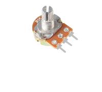 WH148 3pin B1K ~ B1M Ohm 10K 20K 6Pin 15mm 3 Terminal Linear Taper Rotary Potentiometer 10Pcs(50K)