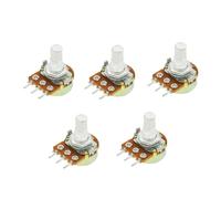 WH148 Single Joint Amplifier Potentiometer 10K 20k 50k 100k 500k L 15mm 1-10Pcs(50K Ohm)