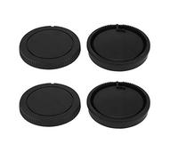 WH1916 Camera Body Cover & Rear Lens Cap for Alpha A-Mount/Minolta AF Mount kit Sony A99 A99II A77 A77II A55 A57 A58 A33 A35 A37 A900 A850 A700 [2+2 Pack]