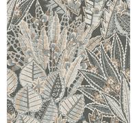 WH30142 - Welcome Home Bohemian Floral Black Galerie Wallpaper