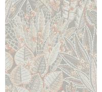 WH30143 - Welcome Home Bohemian Floral Silver Grey Galerie Wallpaper