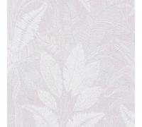 WH30147 - Welcome Home Botanical Leaves Silver Grey Galerie Wallpaper