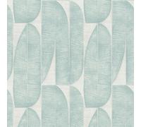 Livingwalls Banana Leaf Grey Floral Wallpaper - Matte Non-woven Wallpaper - 10.05 m x 0.53 m - Made in Germany