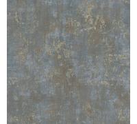 WH30179 - Welcome Home Distressed Metallic Texture Blue Galerie Wallpaper
