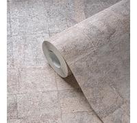Livingwalls 396711 Wallpaper with Square Structure in Gold High-Quality Design Wallpaper with Metallic Effect for Various Rooms 10.05 m x 0.53 m Made in Germany